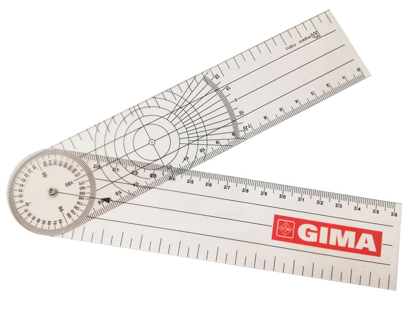 GIMA Protractor Goniometer – Measuring Joint Angles