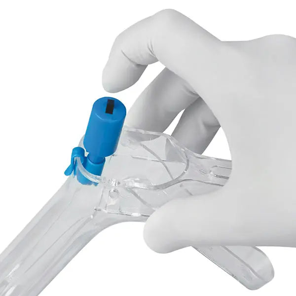Universelle LED-Lampe mit Adapter-Clip – Blau – 10 Stück für Spekulum, Proktoskop und mehr