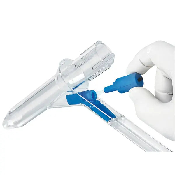 Universelle LED-Lampe mit Adapter-Clip – Blau – 10 Stück für Spekulum, Proktoskop und mehr
