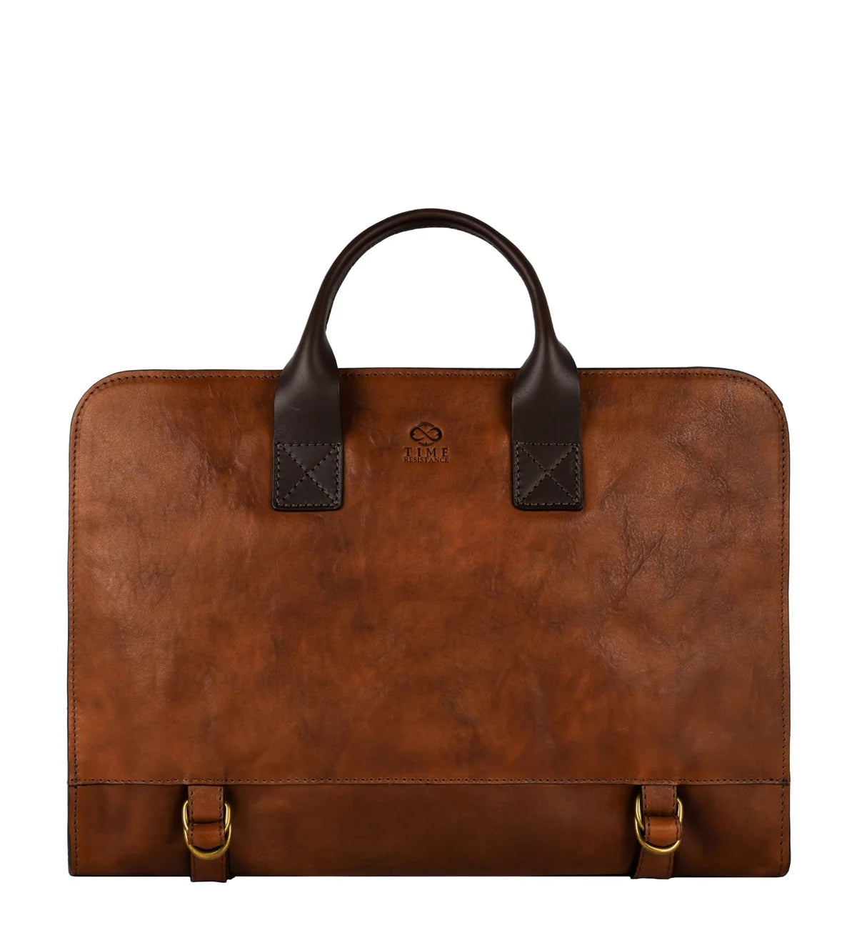 Leren Aktetas – Laptoptas – Wide Sargasso Sea – Cognacbruin