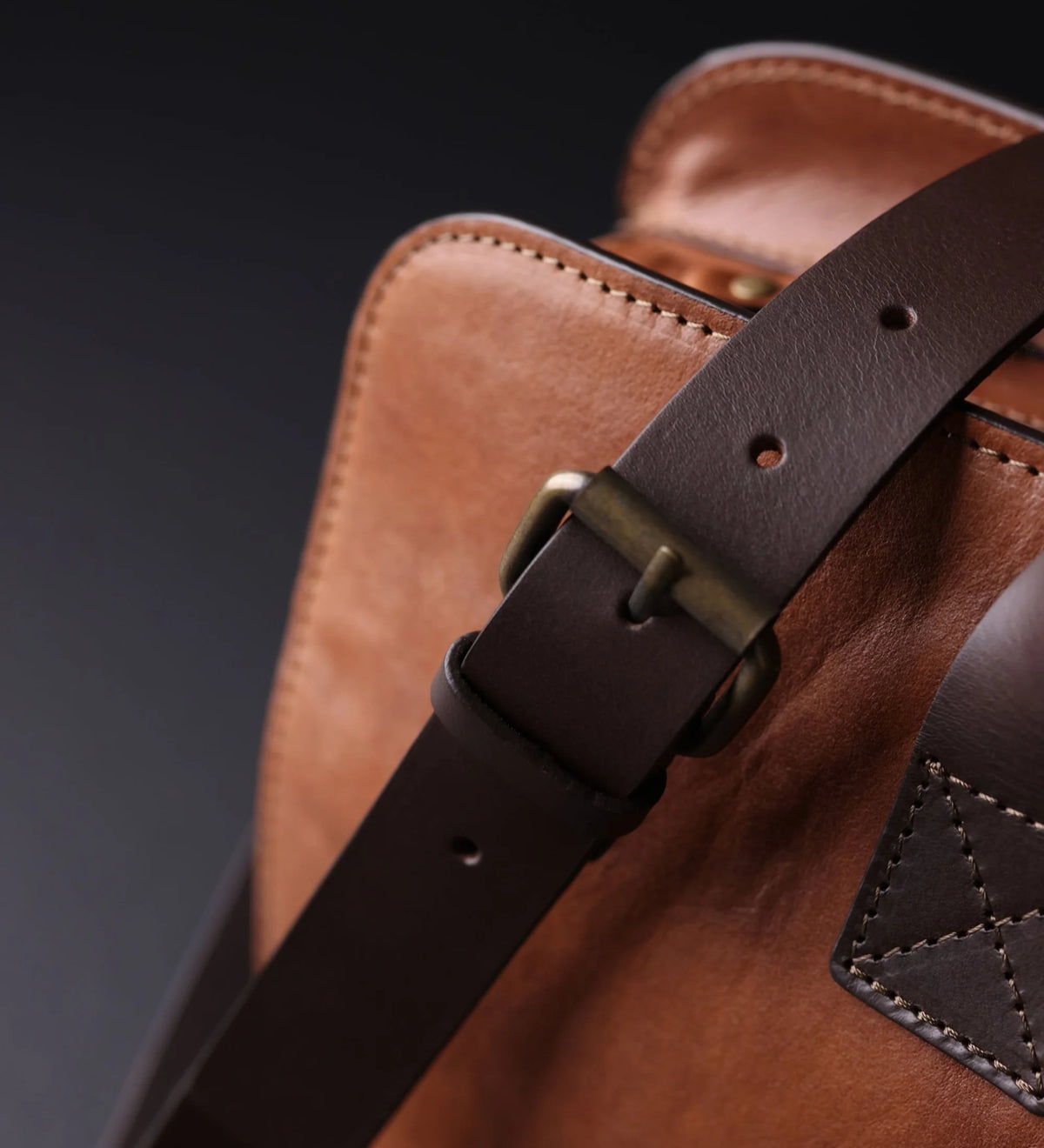 Leren Aktetas – Laptoptas – Wide Sargasso Sea – Cognacbruin