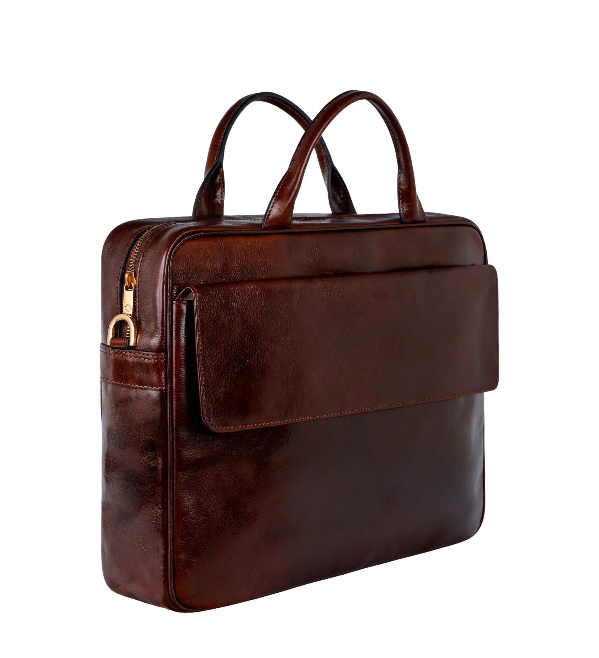 Leren Aktetas – Laptoptas – The Sheltering Sky – Bruin