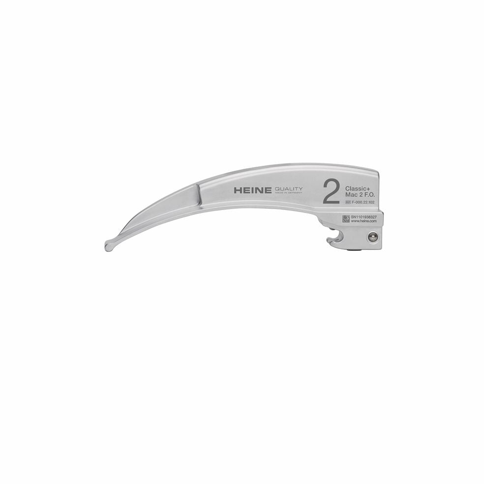 HEINE Classic+ Laryngoskop Set LED MAC F.O. – Größe 1, 2, 3 und 4