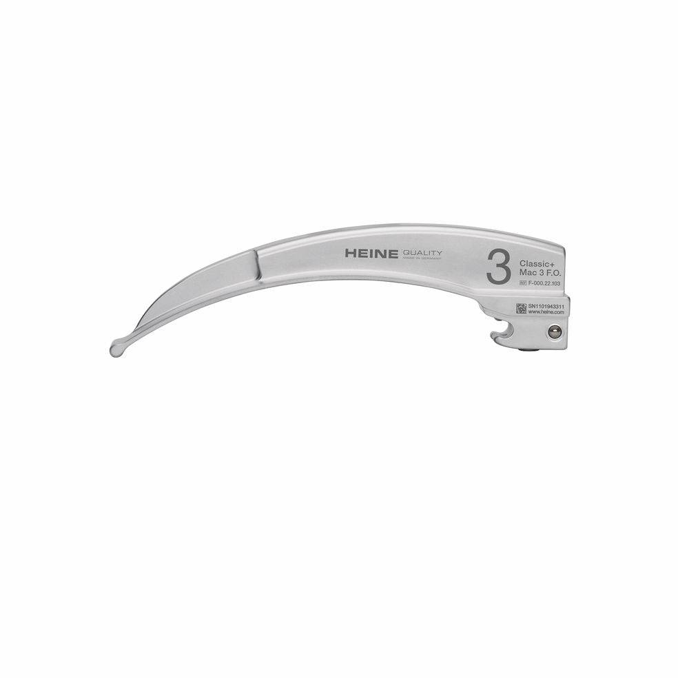 HEINE Classic+ Laryngoskop Set LED MAC F.O. – Größe 1, 2, 3 und 4