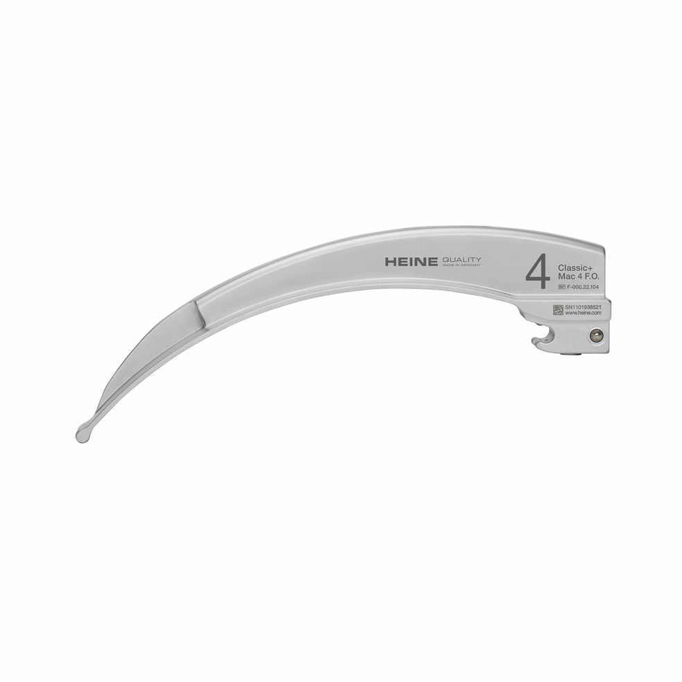 HEINE Classic+ Laryngoskop Set LED MAC F.O. – Größe 1, 2, 3 und 4