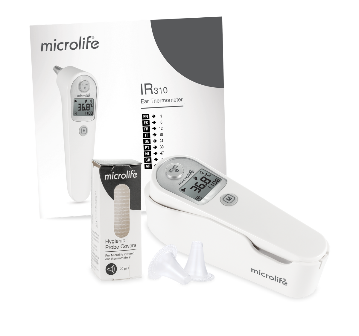 Microlife IR 310 Oorthermometer – 1 Seconde Meting
