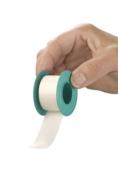 HEKA Silk Hechtpleister Ring 5 m x 2,5 cm – Niet-Steriel