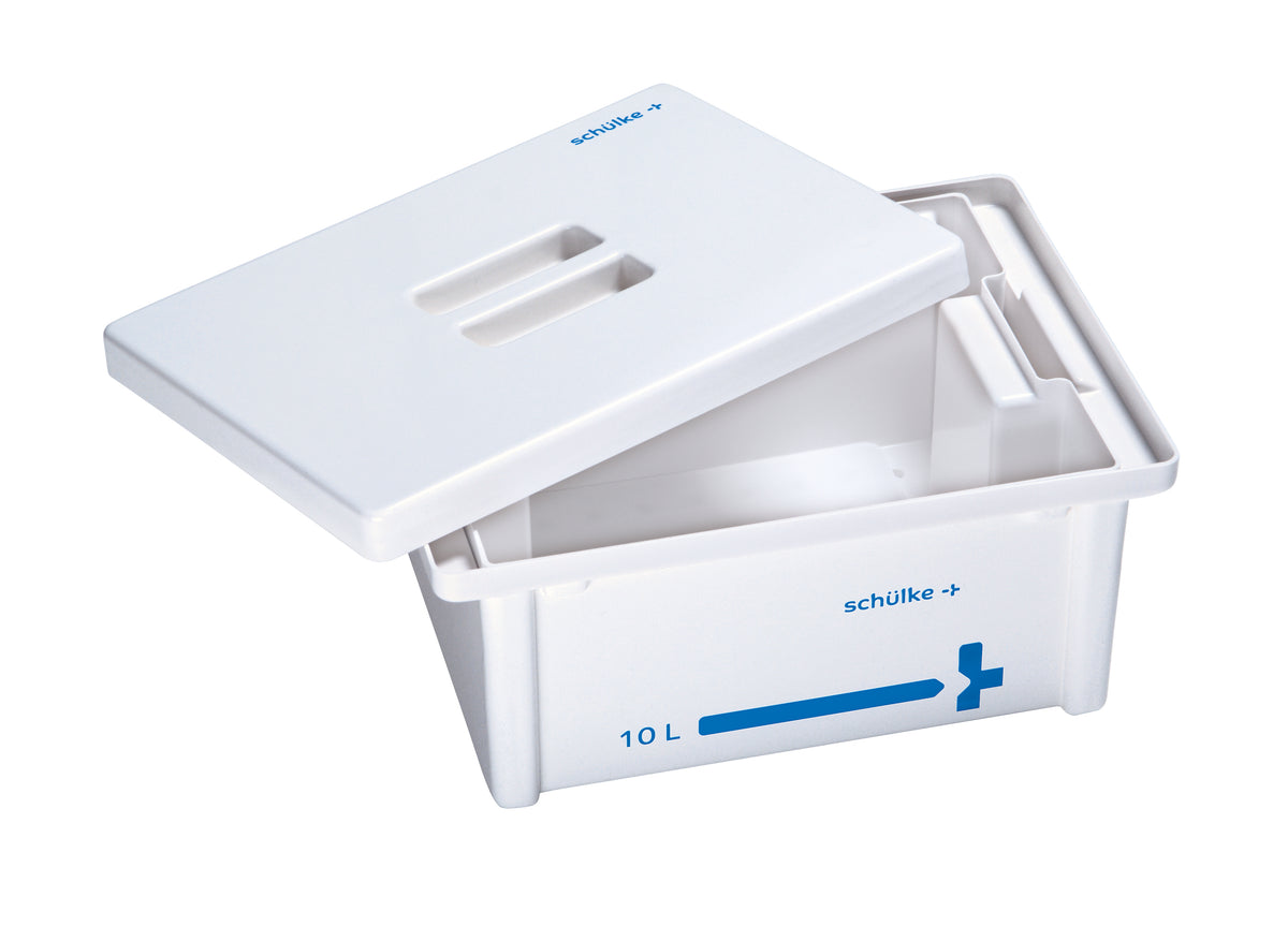 Schülke Instrument Disinfection Tray 10 L – White Lid