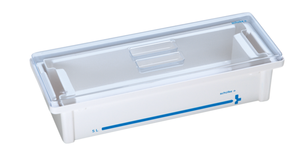 Schülke Instrumentendesinfektionswanne 5 L – transparenter Deckel