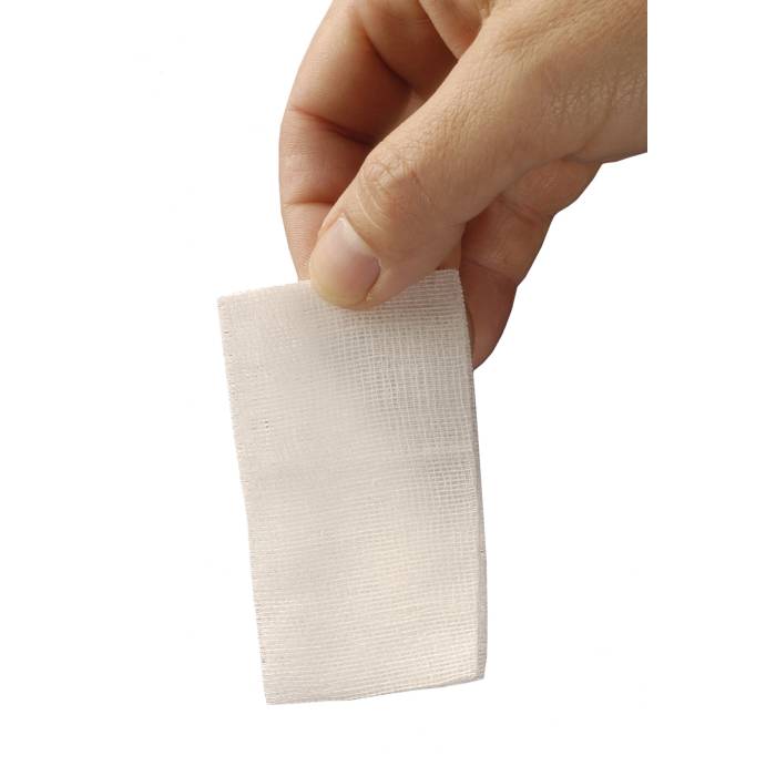 HEKA Sterile Hydrophilic Gauze Compresses 12-Ply – 5 x 5 cm – 100 Pieces