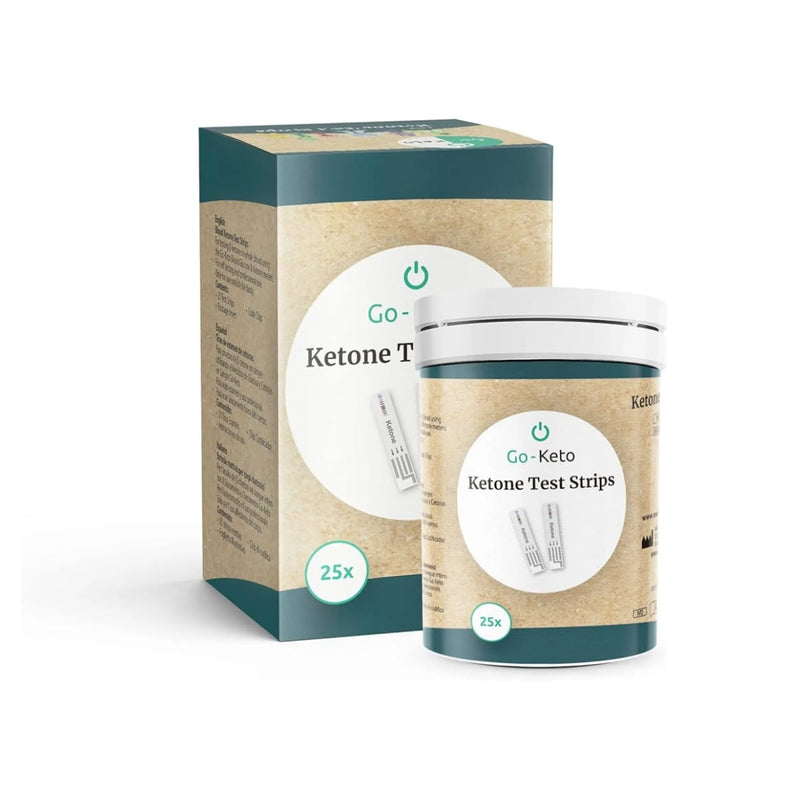 Go-Keto Ketonen Teststrips 25 stuks | Ketonen meten