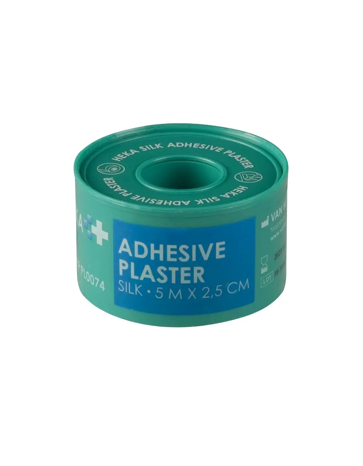 HEKA Silk Adhesive Tape Roll 5 m x 2.5 cm – Non-Sterile