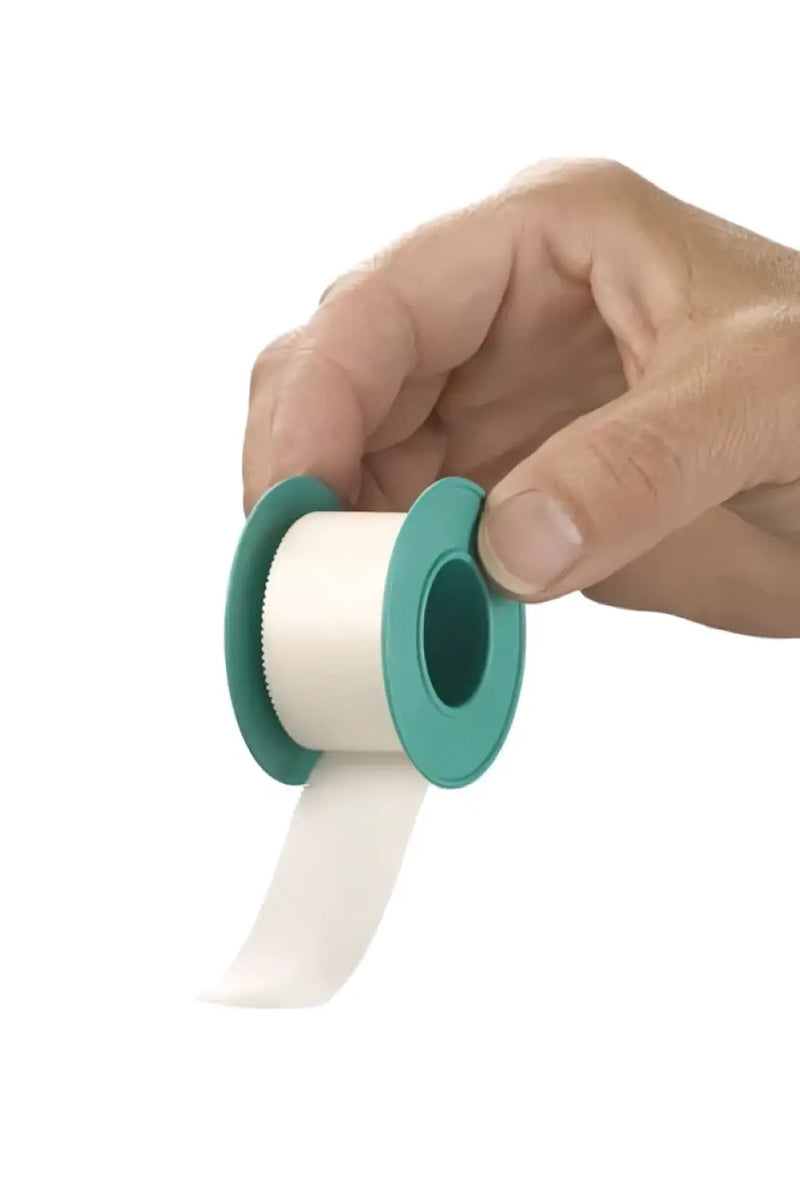 HEKA Silk Hechtpleister Ring 5 m x 2,5 cm – Niet-Steriel