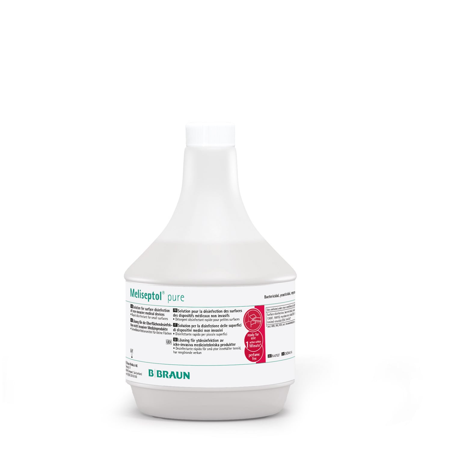 Meliseptol Pure 1000 ml Sprühflasche | Schnelle Flächendesinfektion