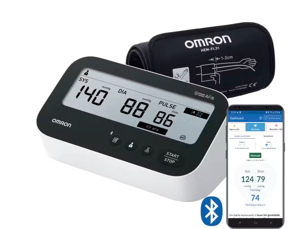 OMRON M4 Connect AFib HEM-7196T1-FLE – Blutdruckmessgerät