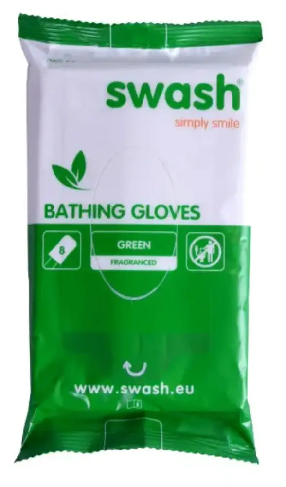 Swash® Bathing Gloves vochtige washandjes geparfumeerd Orange 5 stuks