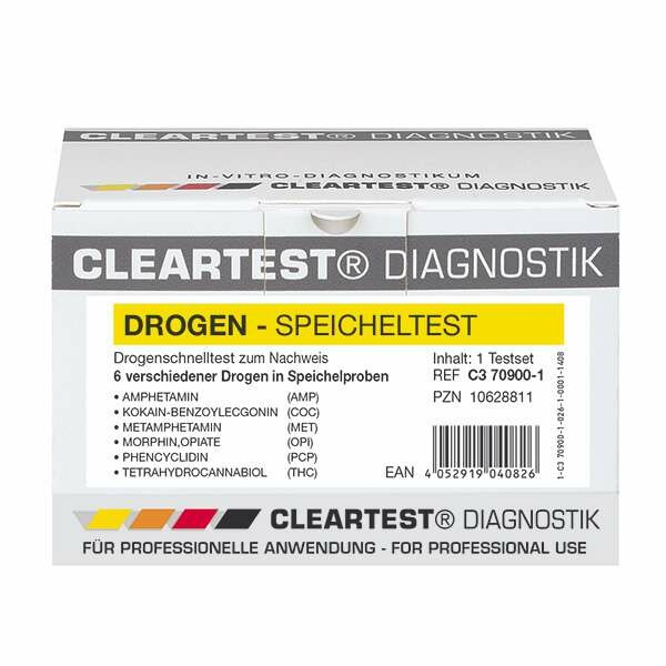 Cleartest Drugs Speicheltest Eco - 5 Stück